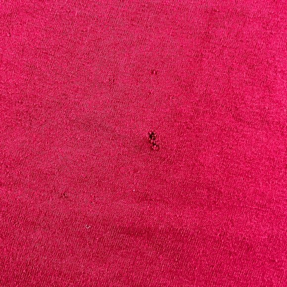 VTG 90s Trench Washington Redskins Shirt Fits Small Red Single Stitch Tag Large - Picture 2 of 15